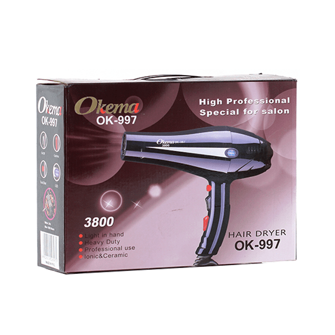 Okema-3800-Hair-Dryer-OK997